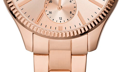 Fossil Rye Bracelet Watch, 36mm In Rose Gold