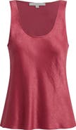 Favorite Daughter Clean Cut Satin Tank