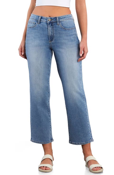Ankle Straight Leg Jeans