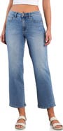 HINT OF BLU Ankle Straight Leg Jeans