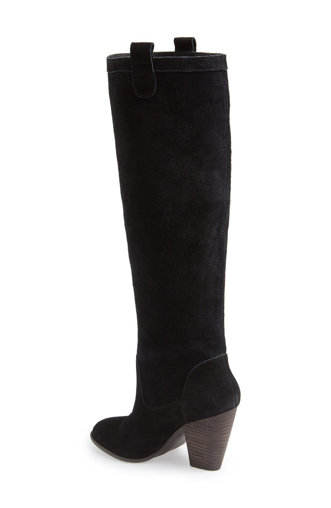 Sole Society 'Rumer' Slouchy Knee High Boot, Alternate, color, 