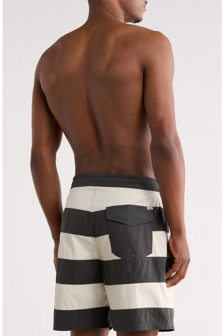 Main Tower Swim Trunks, Alternate, color, PIRATE BLACK