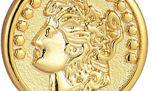 Chloe & Madison Chloe And Madison Coin Pendant Necklace In Gold