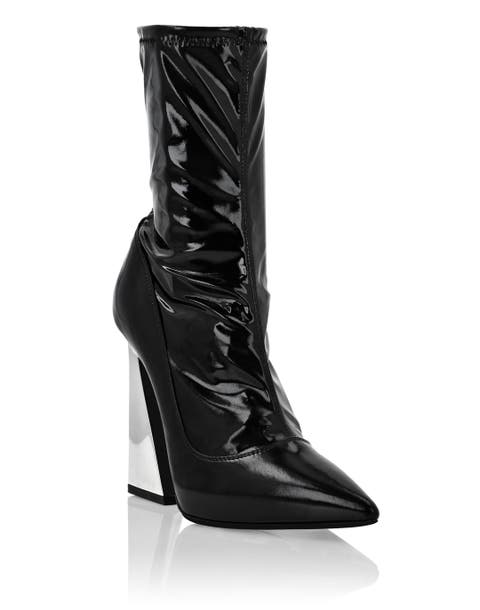 Naplak Boots High Heels Mid Iconic Plein Women