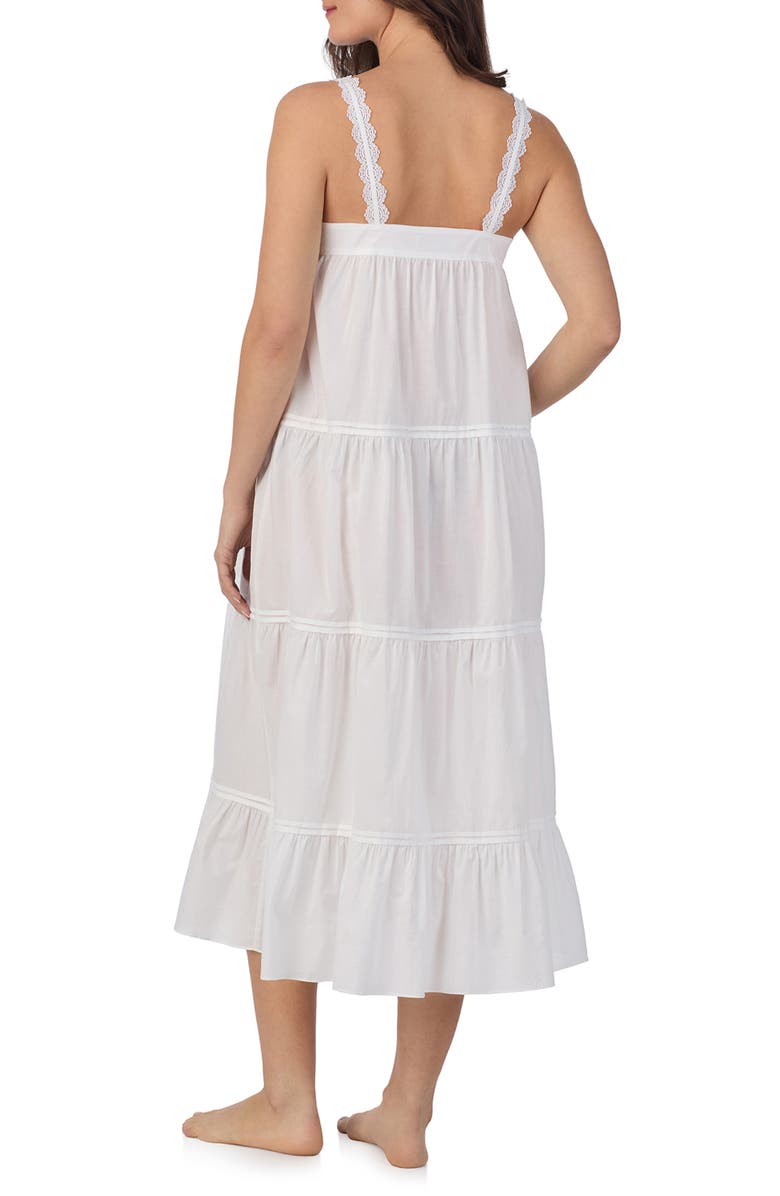 Eileen West Sleeveless Cotton Lawn Ballet Nightgown, Alternate, color,