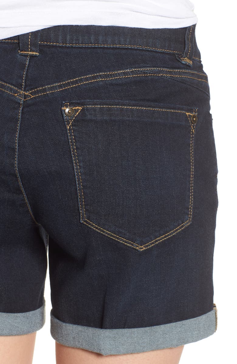 Wit & Wisdom 'Ab'Solution Cuffed Denim Shorts, Alternate, color,