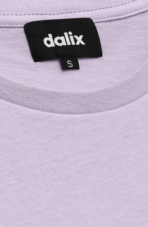 Dalix Womens Lil Peach Lightweight High Waisted Tee In Purple