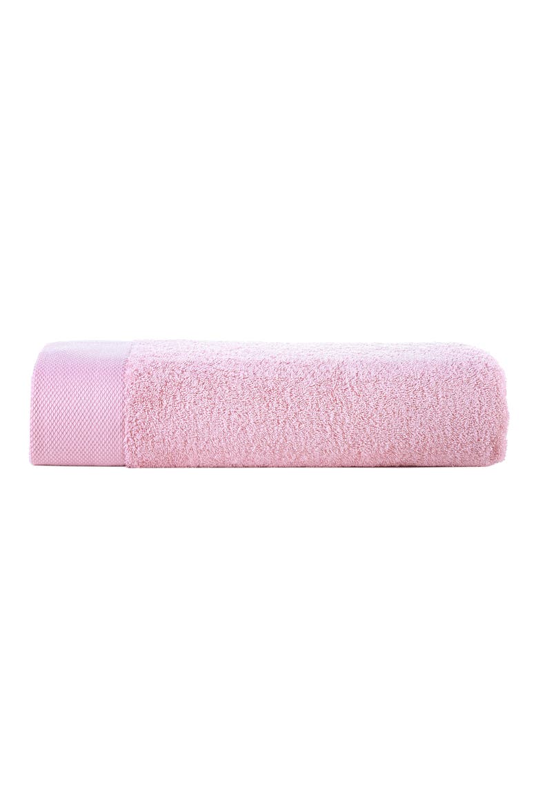 2-Piece Solid Signature Cotton Towel Set, Main, color, PINK