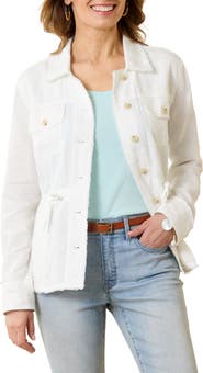 Tommy Bahama Two Palms Linen Utility Jacket