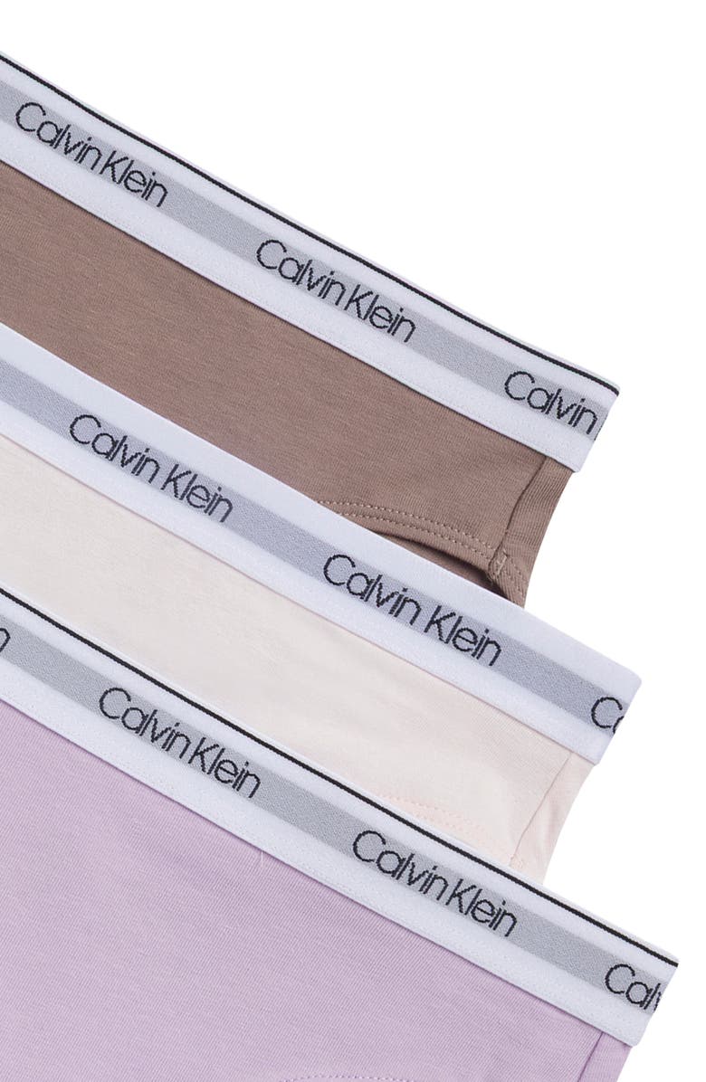 Calvin Klein Kids' Assorted 3-Pack Bikini Briefs, Alternate, color, Dusfx/Pstl/Tblu