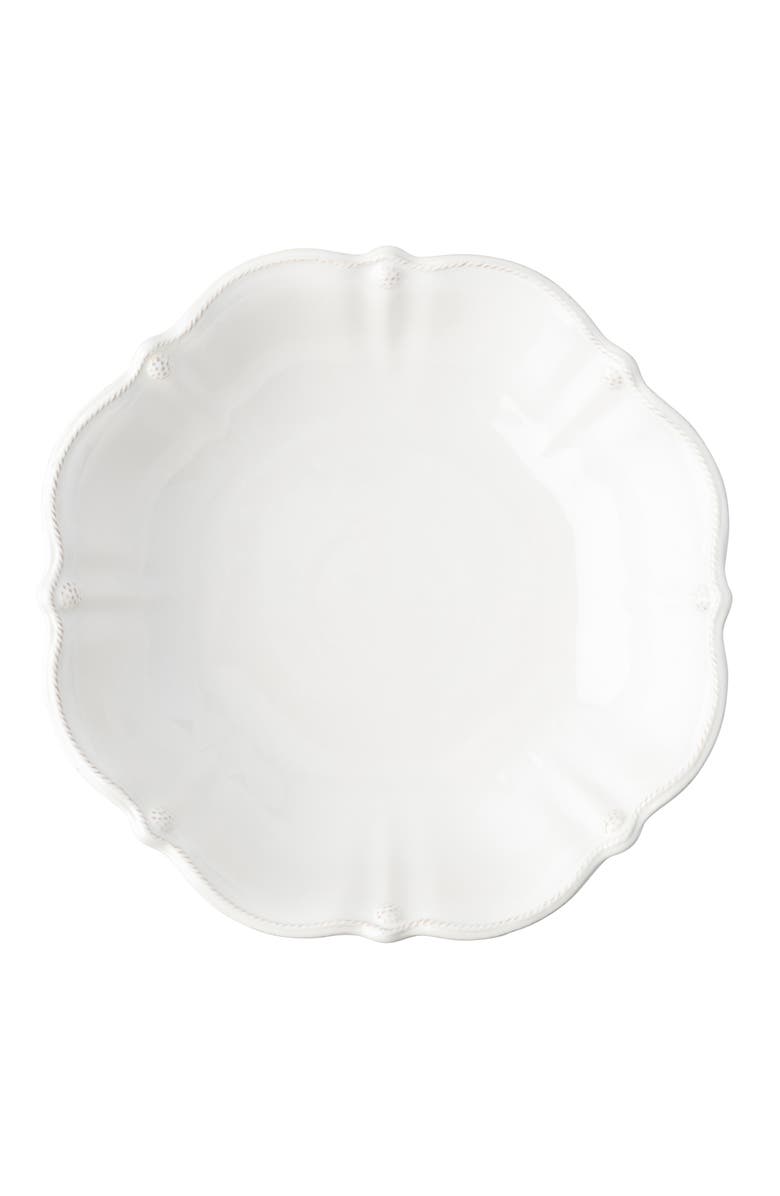 Juliska Berry & Thread Ceramic Serving Bowl, Alternate, color, White