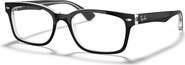 Ray-Ban 51mm Square optical glasses