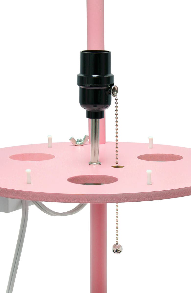 LALIA HOME Shelf USB Floor Lamp, Alternate, color,