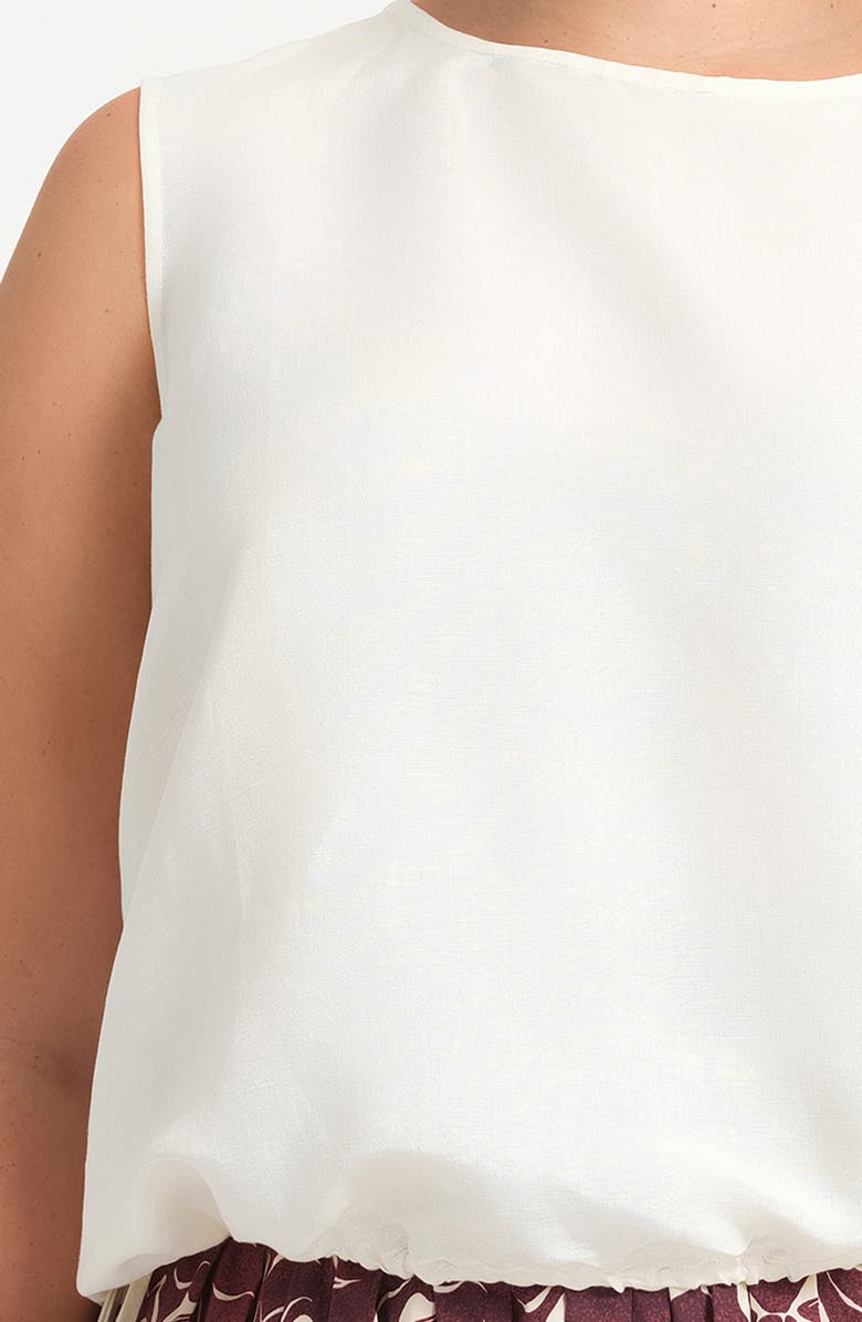Estelle Ainsley Linen Blend Sleeveless Top, Alternate, color,