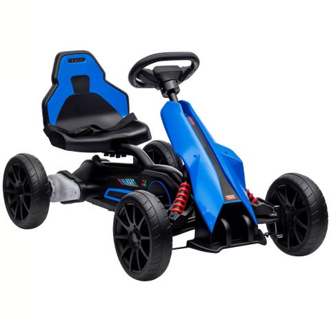 12V Kids Electric Go Kart with Forward Backward Drive Adjustable Speed