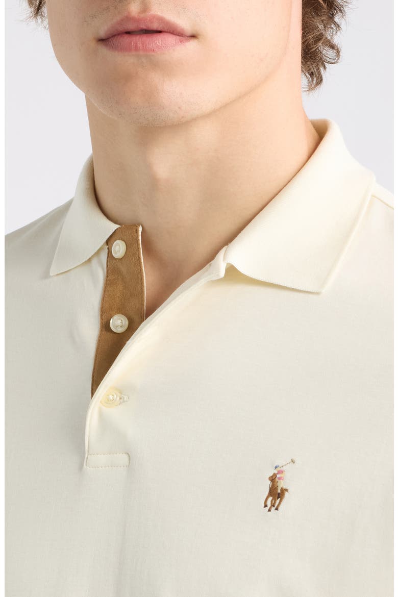 Polo Ralph Lauren Long Sleeve Pima Cotton Polo (Men) | Nordstrom