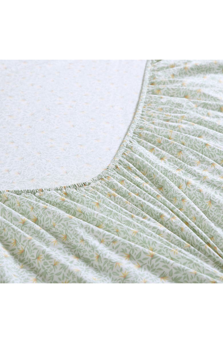 Tommy Bahama Crane Flower 200 Thread Count Sheet Set, Alternate, color, Sage