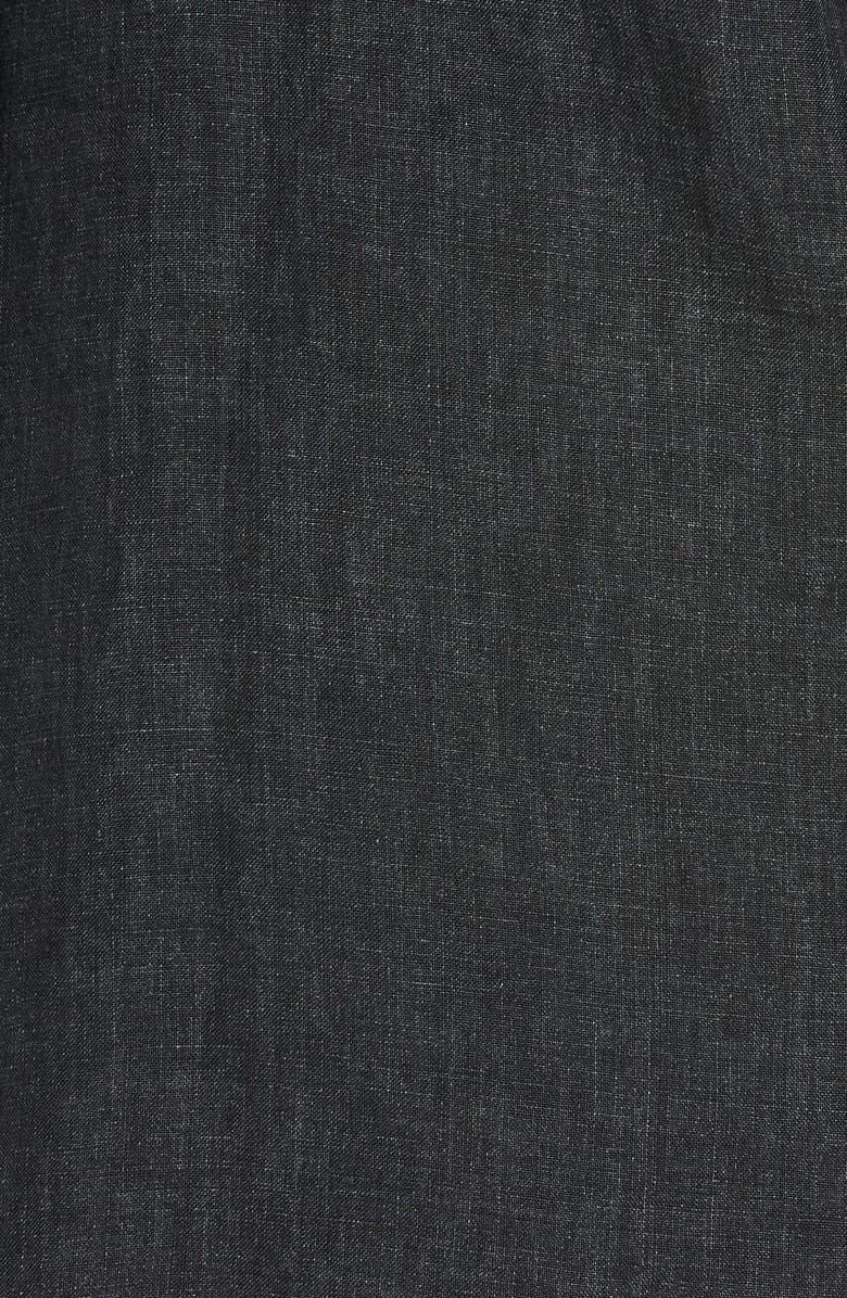 Eileen Fisher Classic Collar Organic Linen Boxy Shirt, Alternate, color,