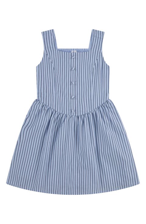 Kids' Stripe Cotton Blend Sundress (Little Kid & Big Kid)