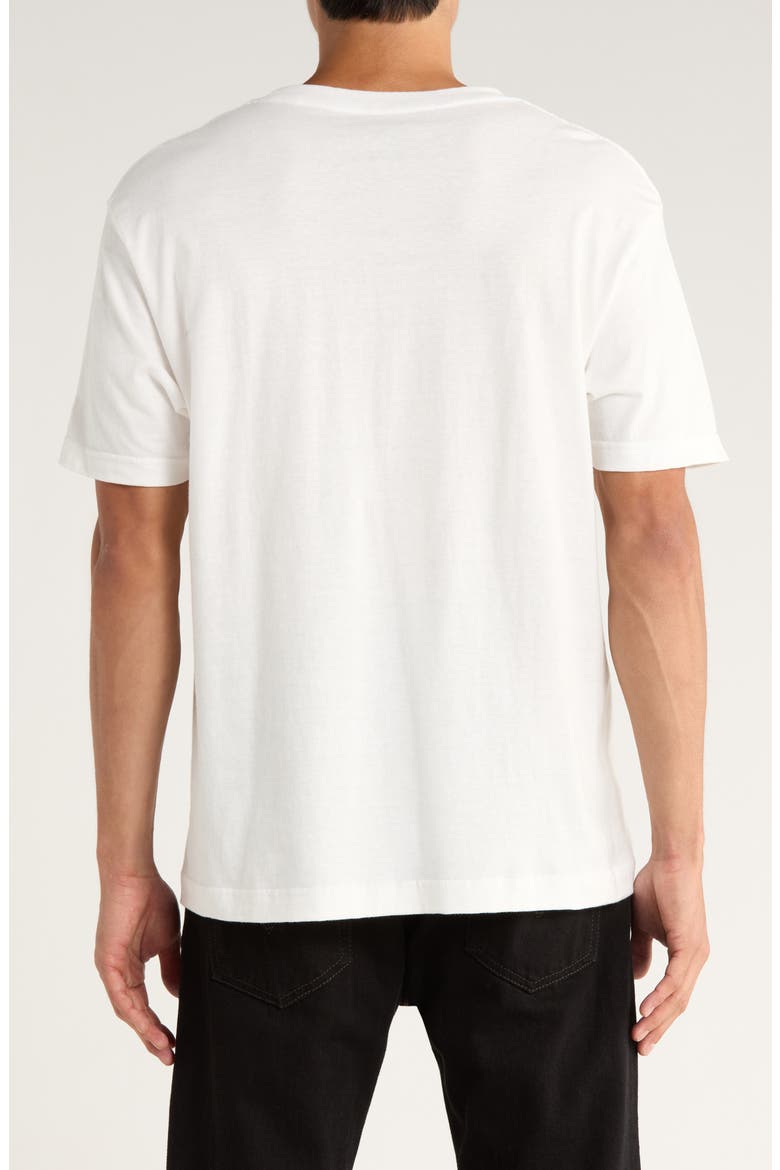 Raised Up Cotton Graphic T-Shirt, Alternate, color, WHITE
