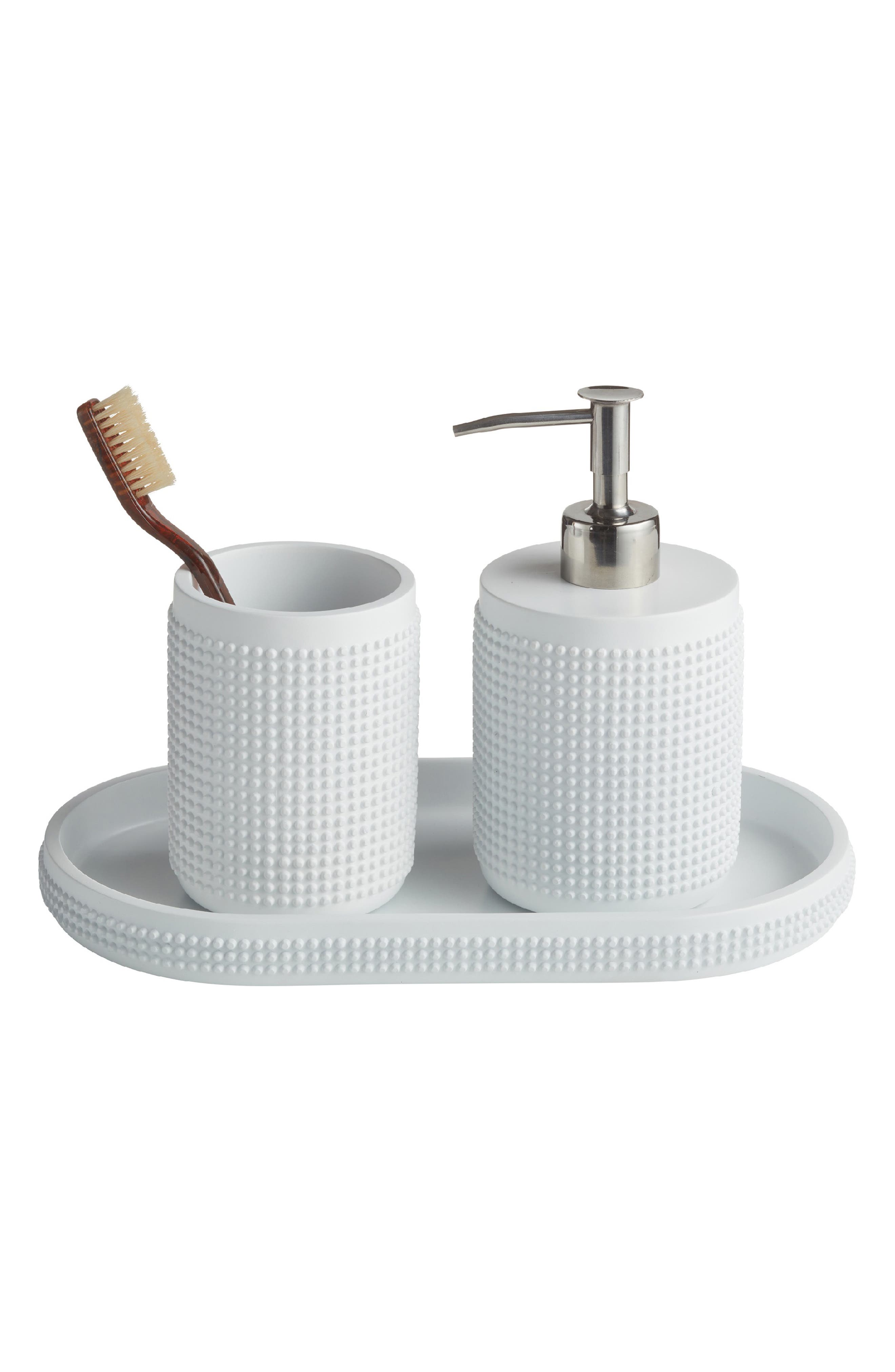ROSELLI TRADING COMPANY 3-Piece Bathroom Accessories Set