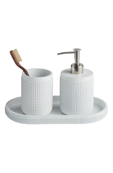 3-Piece Bathroom Accessories Set