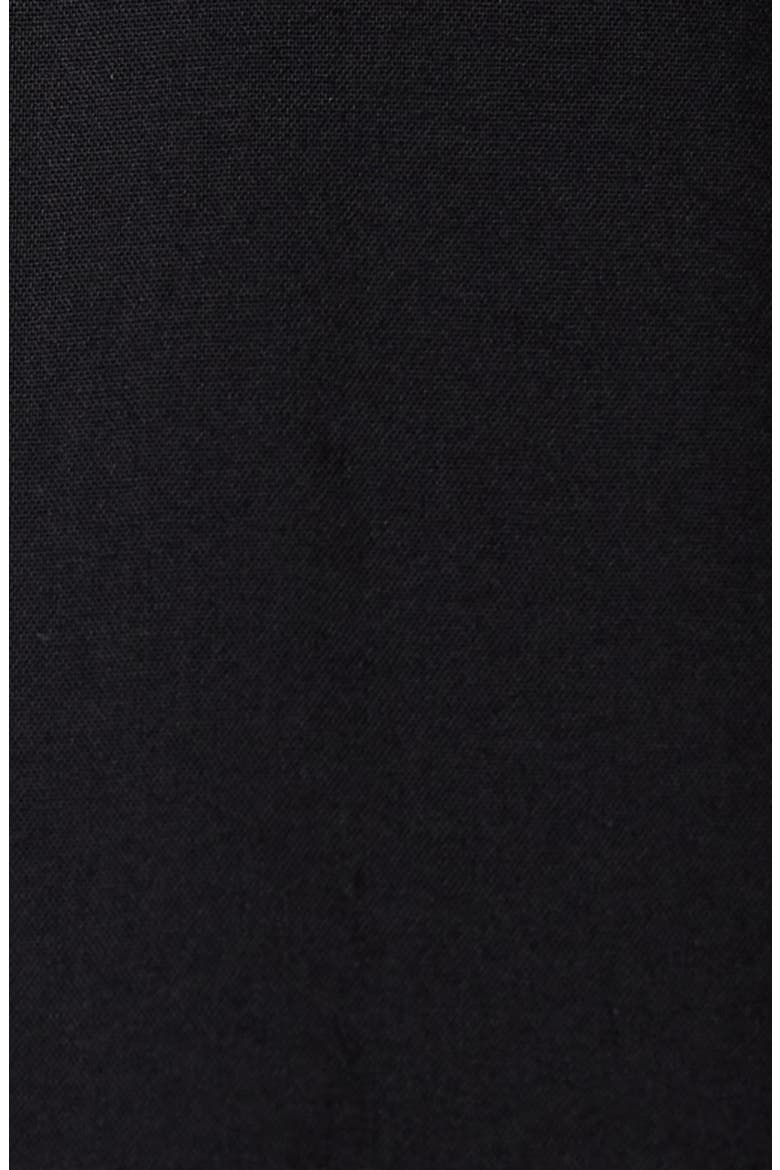 Solid Stretch Button-Up Shirt, Alternate, color, BLACK