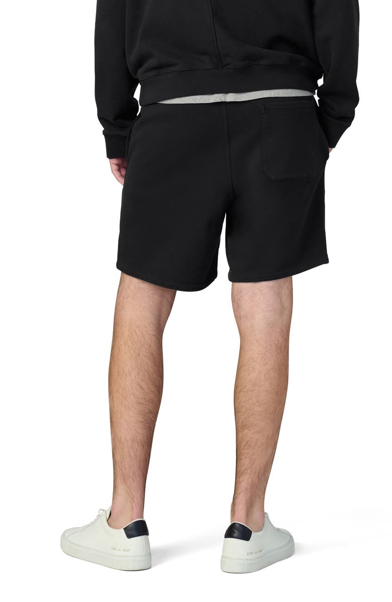 Joe's Bespoke Cotton Drawstring Shorts, Alternate, color, Black