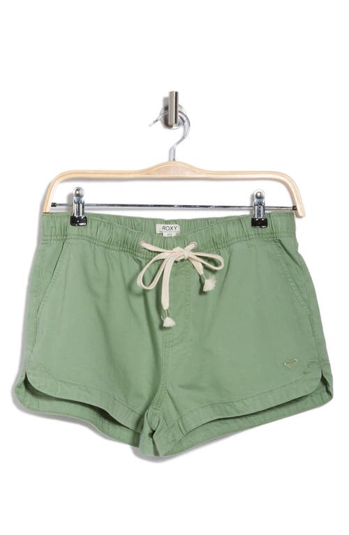 Roxy Summit Dolphin Shorts In Green