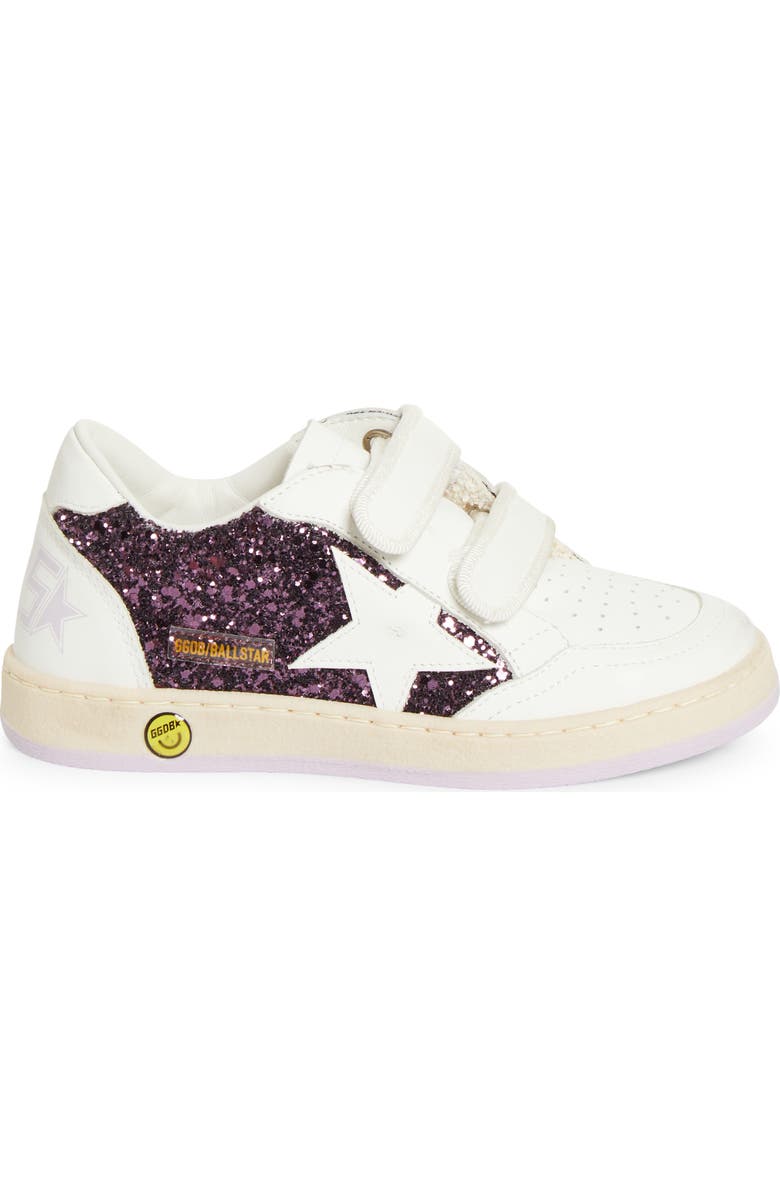 Golden Goose Kids' Ball Star Sneaker, Alternate, color, Purple/ White