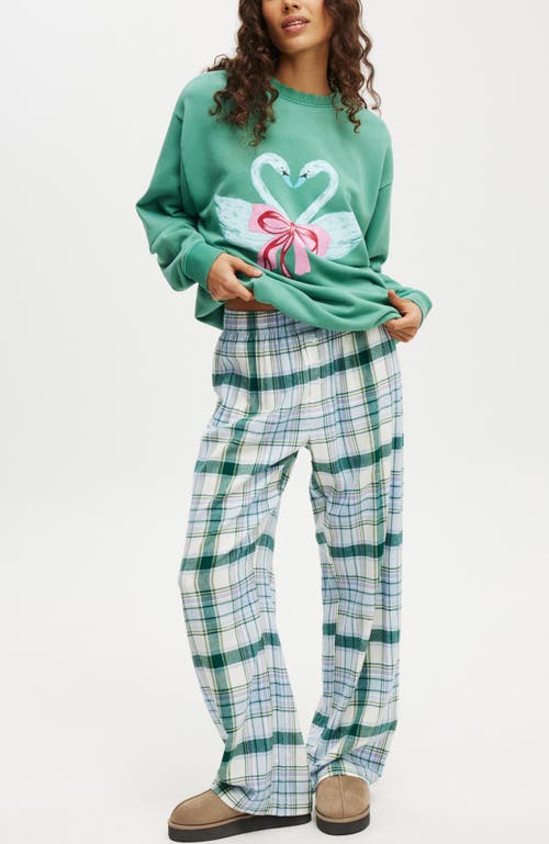 COTTON ON BODY COTTON ON BODY FLANNEL BOYFRIEND BOXER PANT 