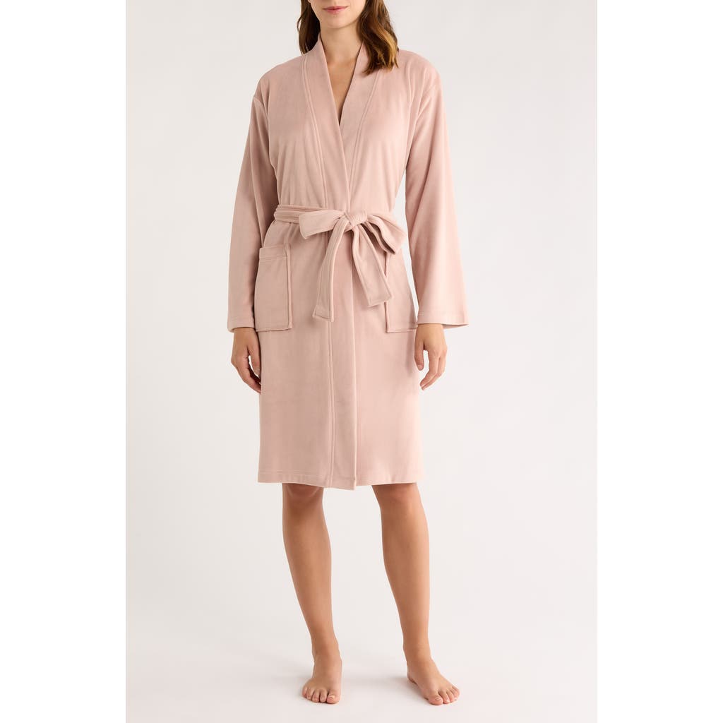 Barefoot Dreams Luxe Chic Robe In Pink