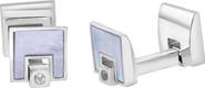 EFFY Sterling SIlver White Topaz Cufflinks