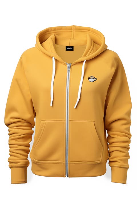 Cappuccino Zip Hoodie