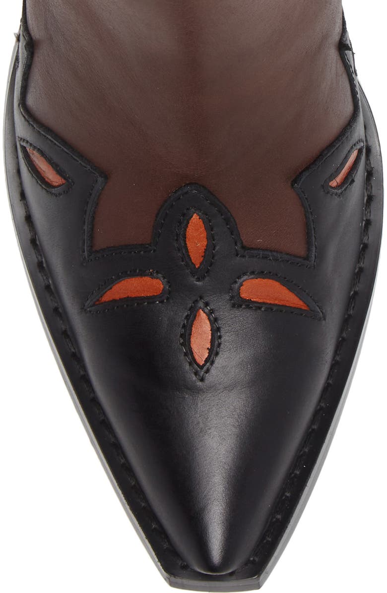 Jeffrey Campbell Looney Patch Western Boot, Alternate, color,