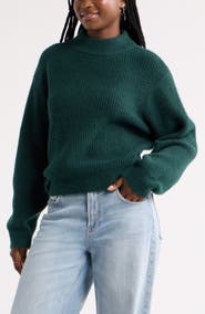 BP. Everyday Easy Mock Neck Sweater