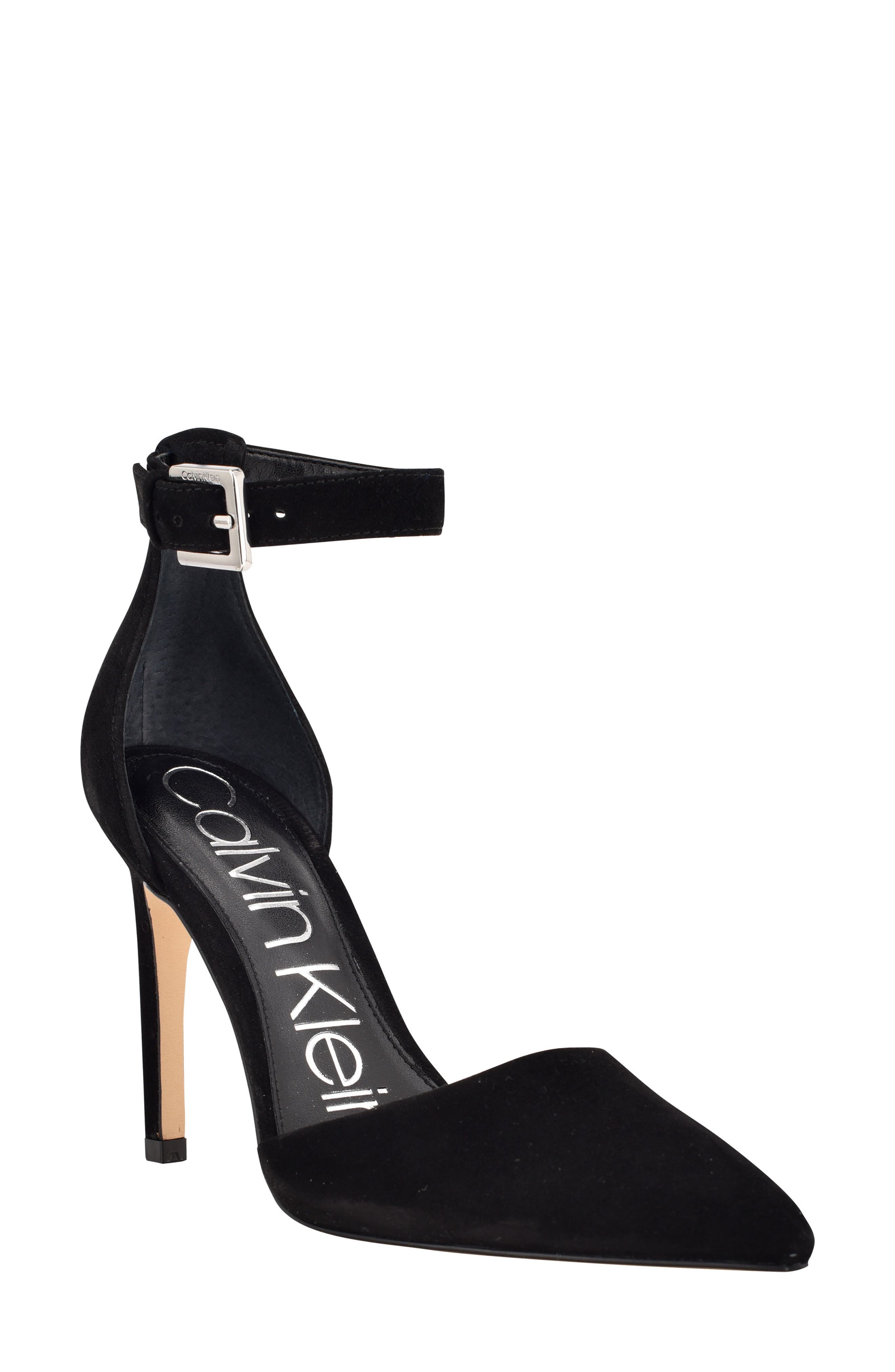 Calvin Klein Hilda d'Orsay Ankle Strap Pump, Main, color, 