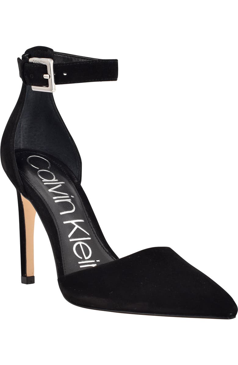 Calvin Klein Hilda d'Orsay Ankle Strap Pump, Main, color,