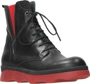 Wolky Akita Water Resistant Combat Boot