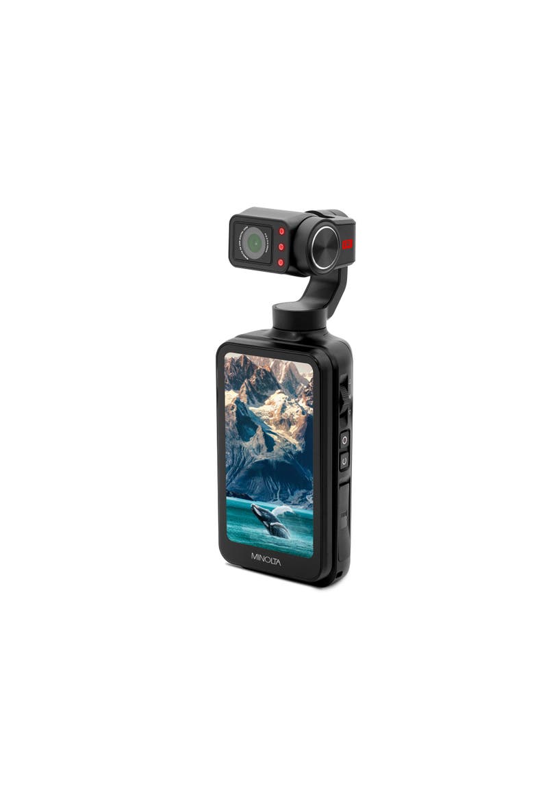 5K Ultra HD 3-Axis Motorized Gimbal Camcorder, Main, color, Black