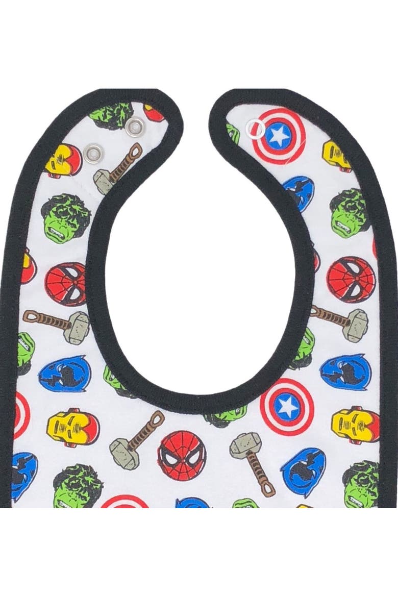 Avengers Bib Set, Alternate, color, Multi Marvel