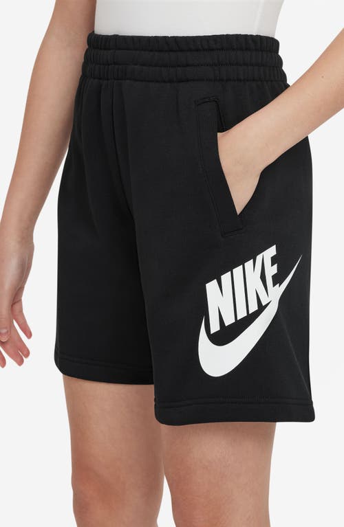 Nike Boys  Club Shorts In Black/white