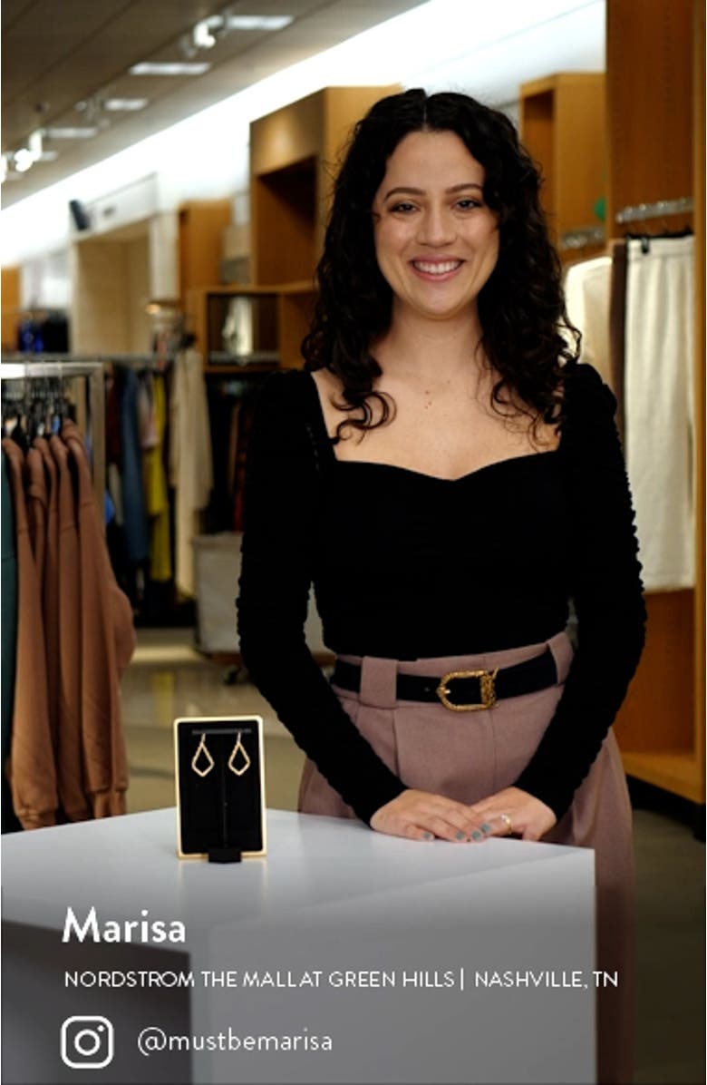 Sophia Drop Earrings, sales video thumbnail