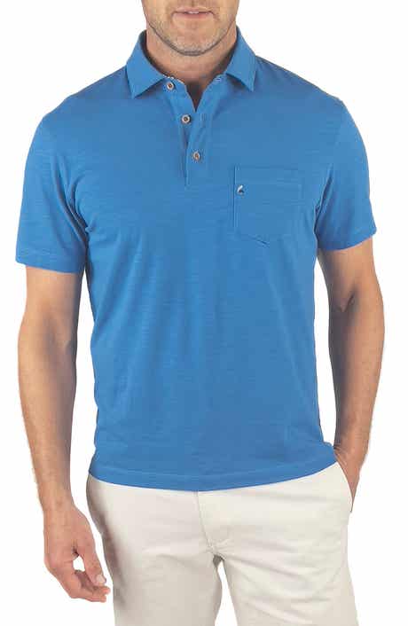 Tailor Vintage Stretch Cotton Slub Jersey Polo