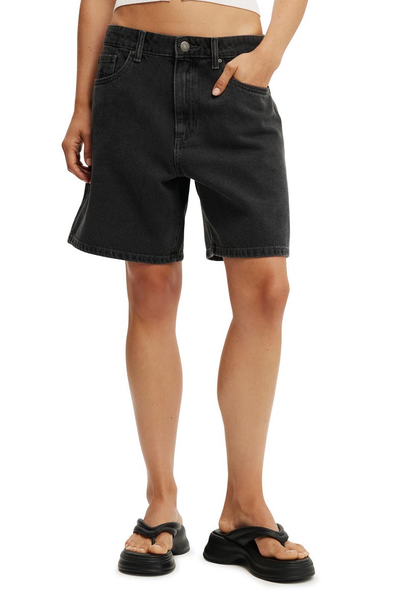 Cotton On Women's Relaxed Denim Short, Main, color, 