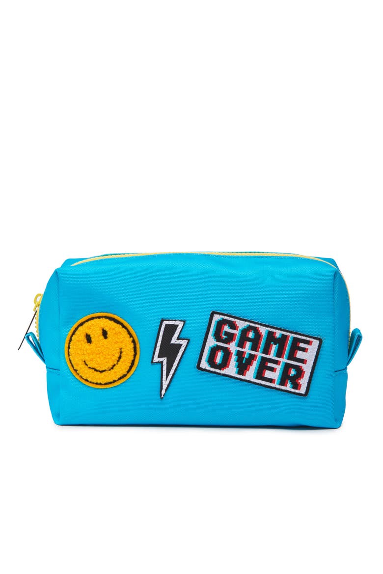 Kids' Patched Pouch, Main, color, Blue