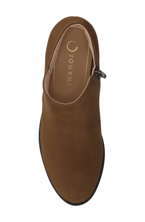 Journee Collection Solarah Ankle Boot In Brown