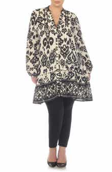 BOHO ME Button Front Tunic