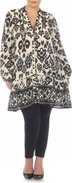 BOHO ME Button Front Tunic