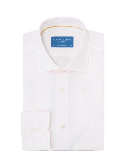 Reynolds Dobby Stripe Contemporary Fit Shirt